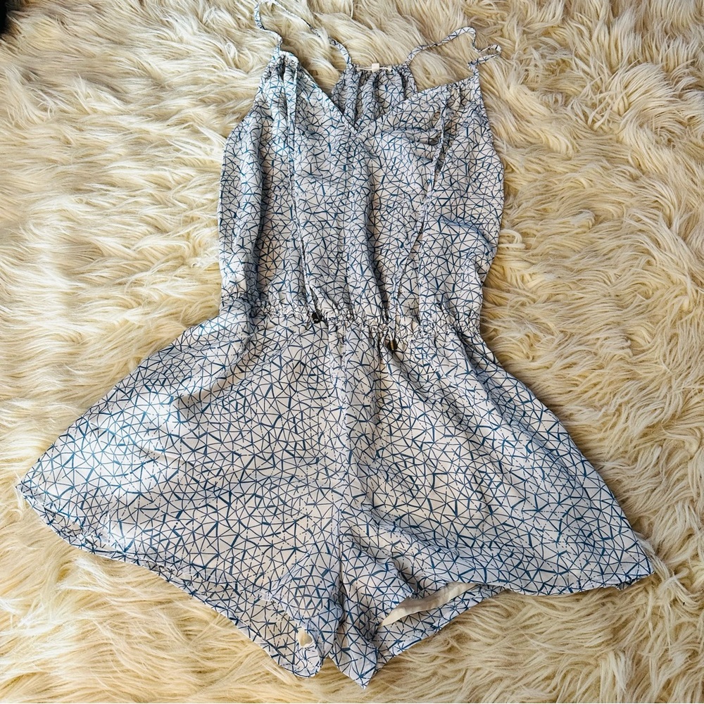 LAmade geometric flowwy romper